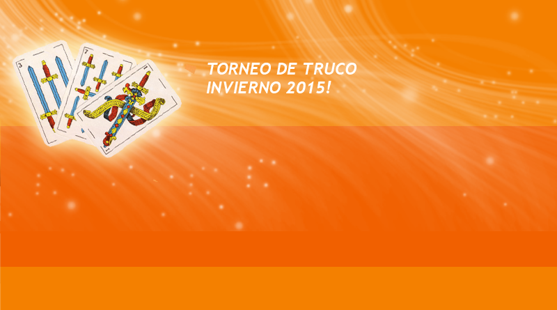 31/7 Torneo de truco